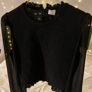 Brand New Aritzia Black Tempest Top